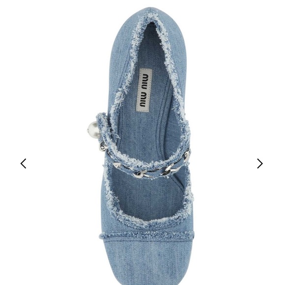 Miu Miu
Miu Miu Mary Jane Round Toe Denim Pumps 40 - Picture 3 of 12